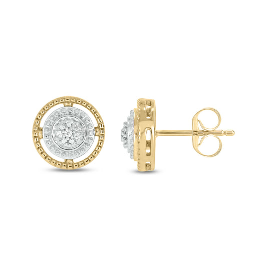 10KT Gold Dainty Everyday Studs
