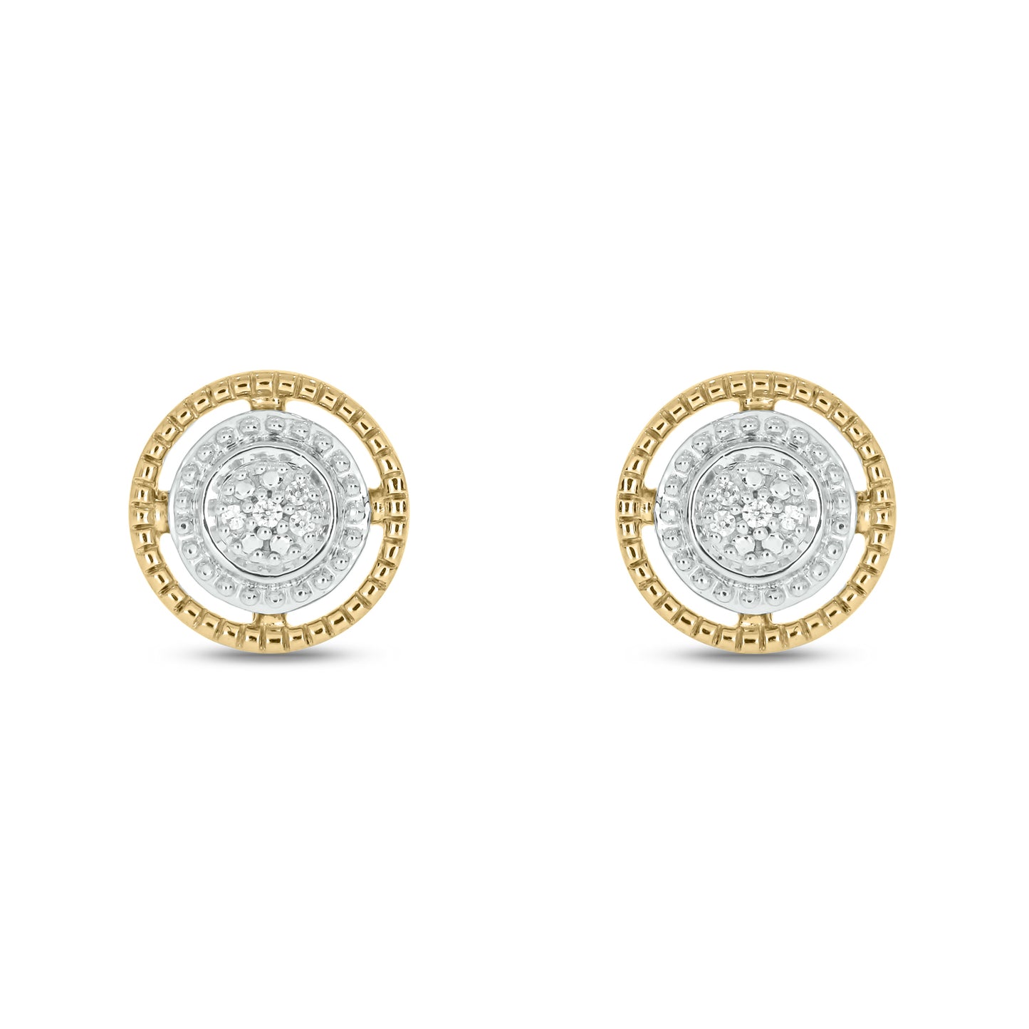 10KT Gold Dainty Everyday Studs