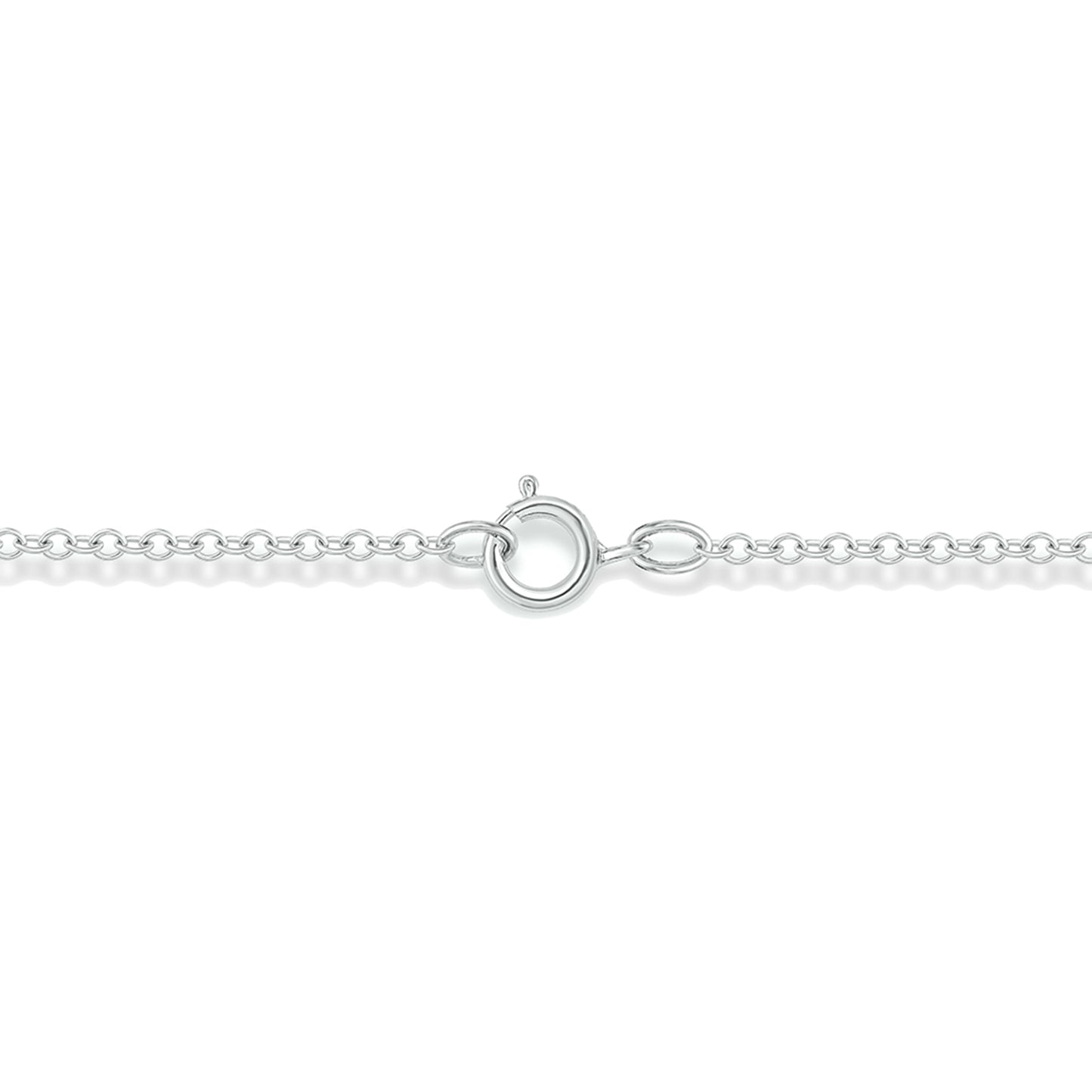 Infinity Initial Letter Pendants in 925 Sterling Silver