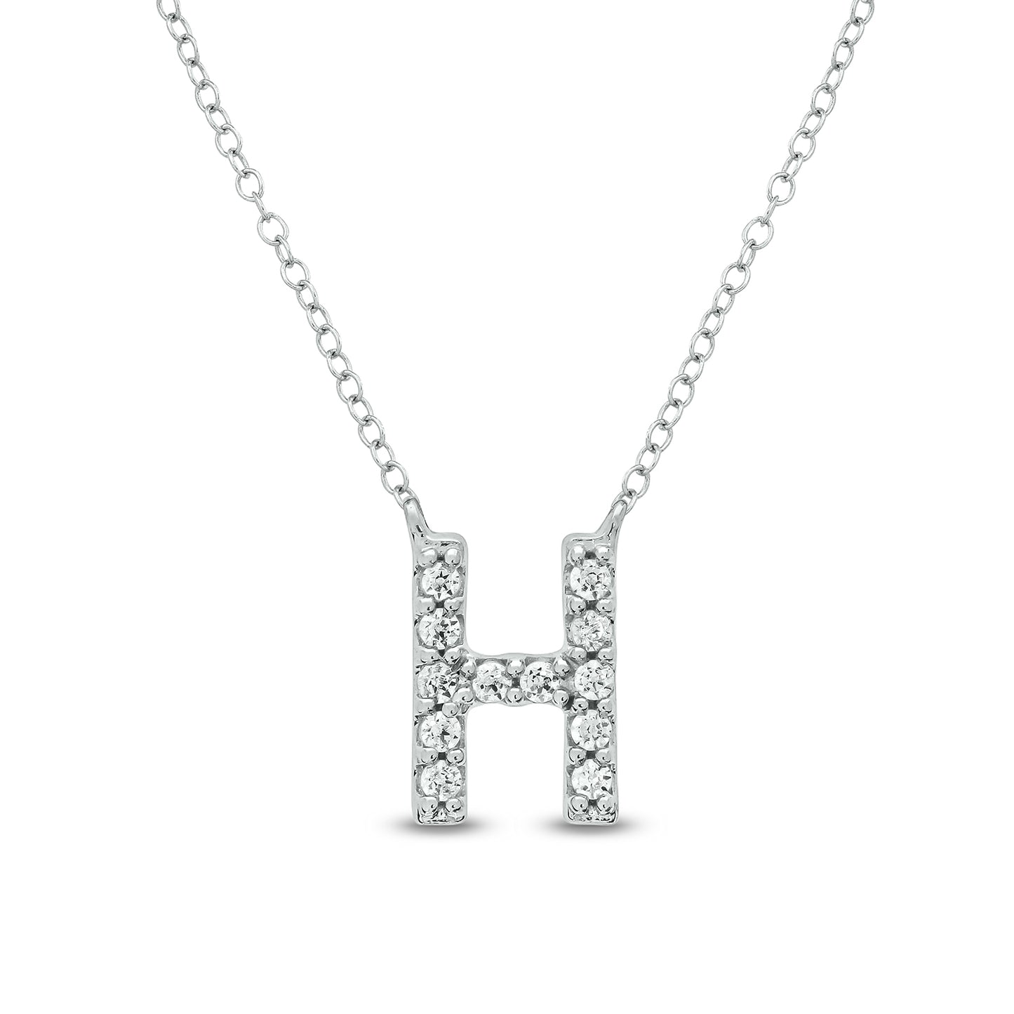 10K Gold Classic Initial Pendants