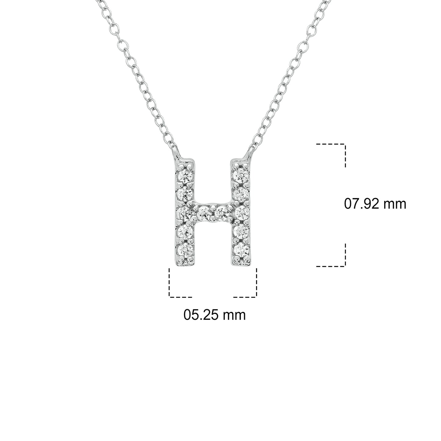 10K Gold Classic Initial Pendants