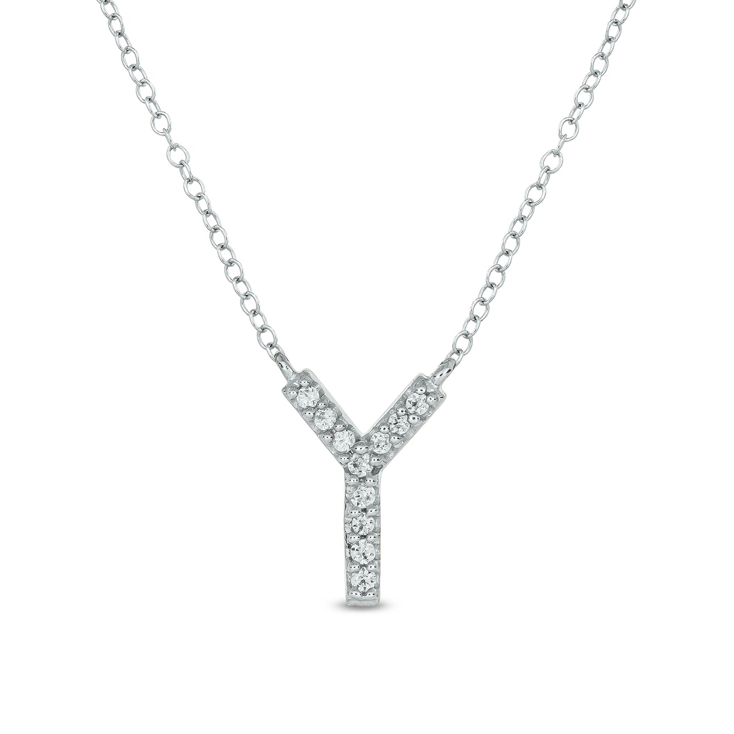 10K Gold Classic Initial Pendants
