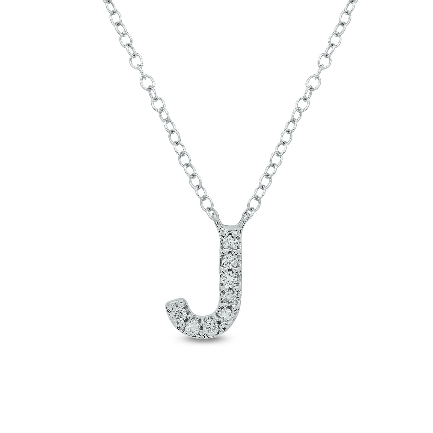 10K Gold Classic Initial Pendants