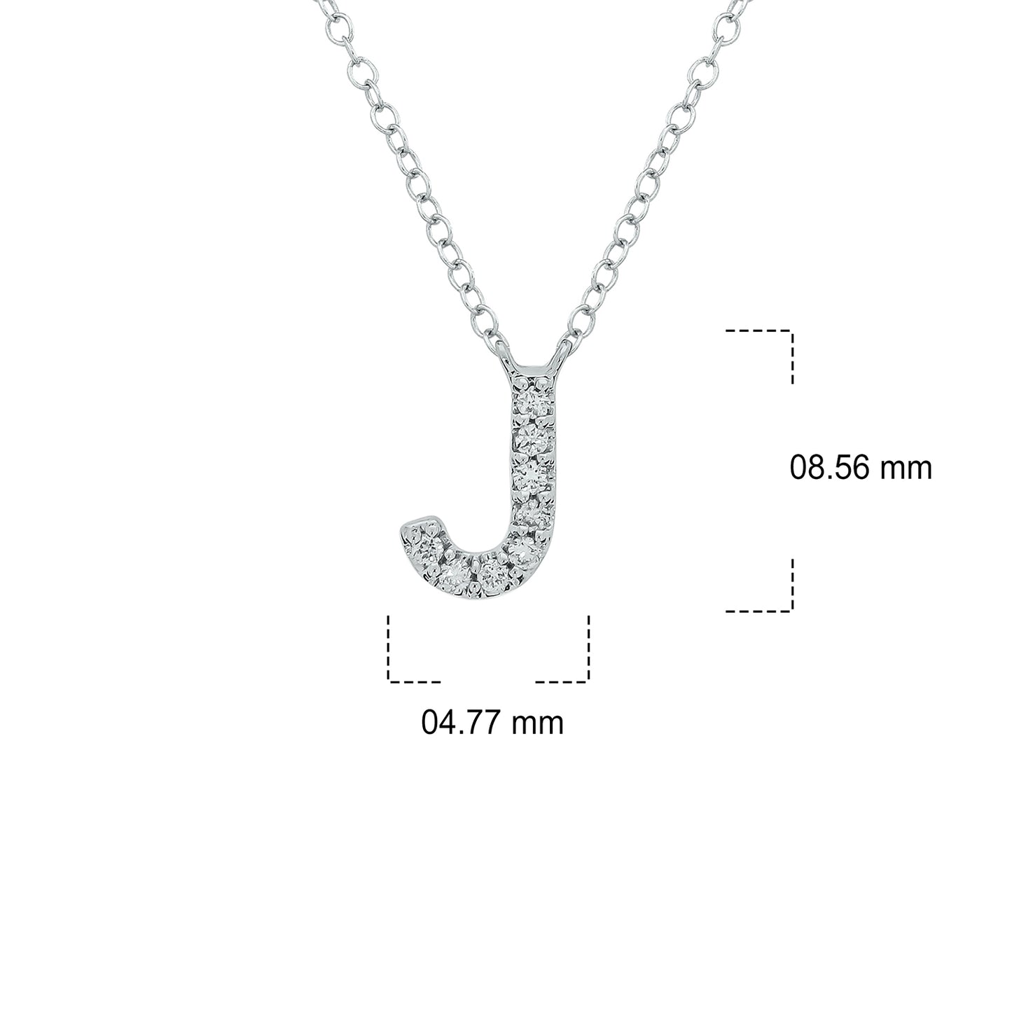 10K Gold Classic Initial Pendants