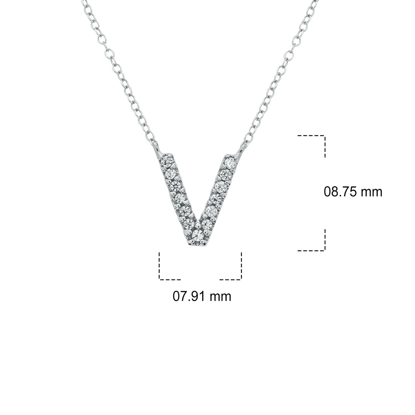 10K Gold Classic Initial Pendants