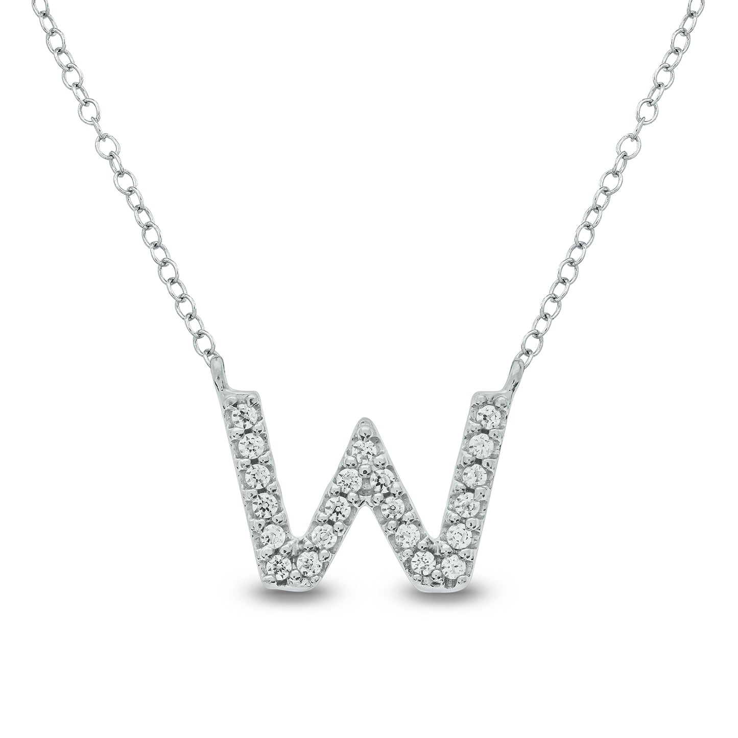 10K Gold Classic Initial Pendants