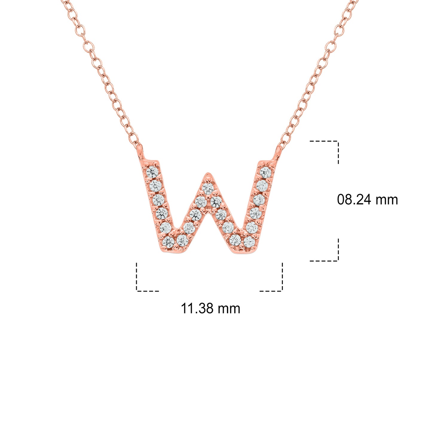 10K Gold Classic Initial Pendants