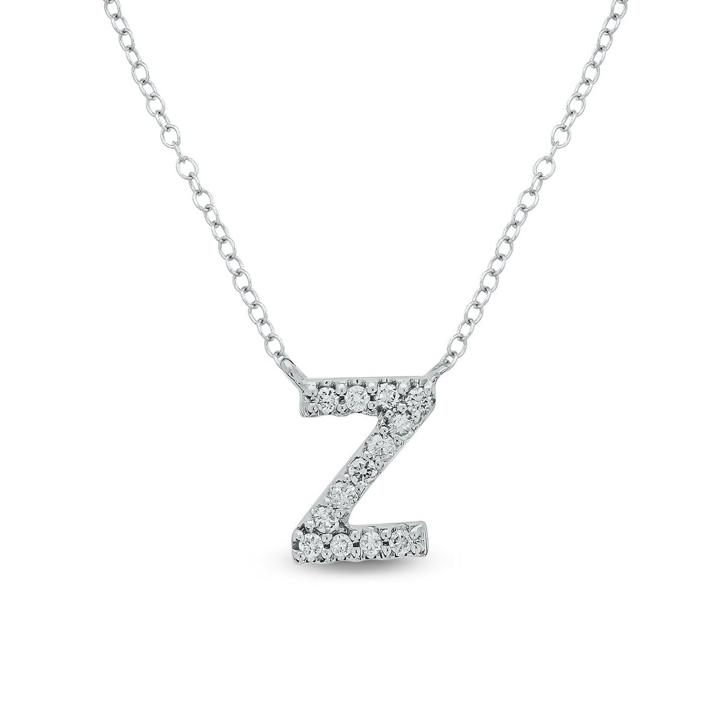 10K Gold Classic Initial Pendants