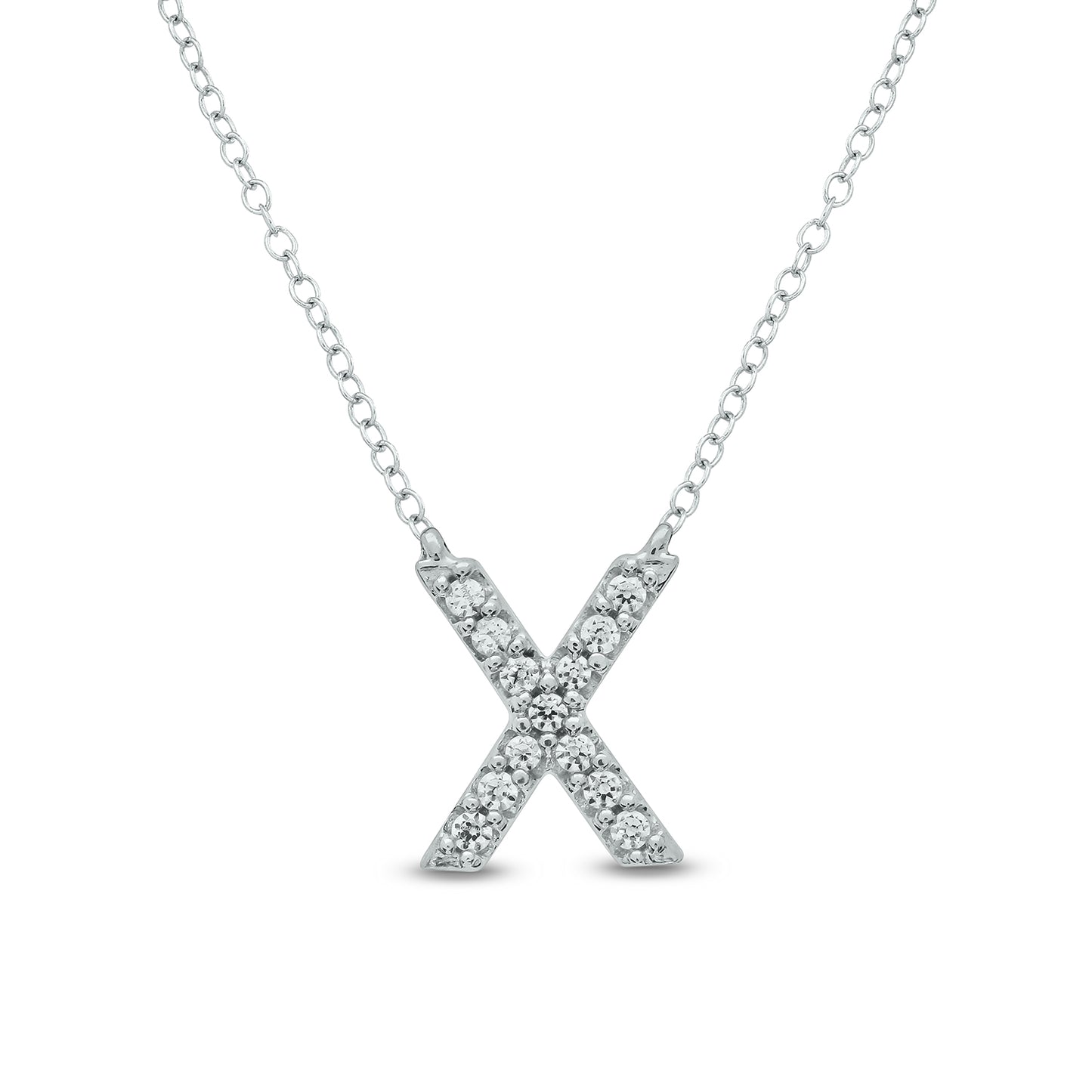 10K Gold Classic Initial Pendants