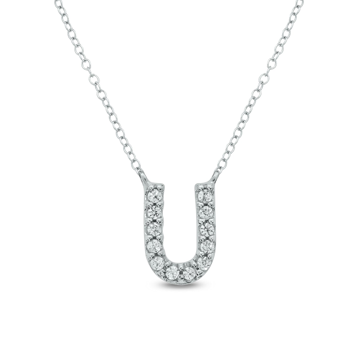 10K Gold Classic Initial Pendants
