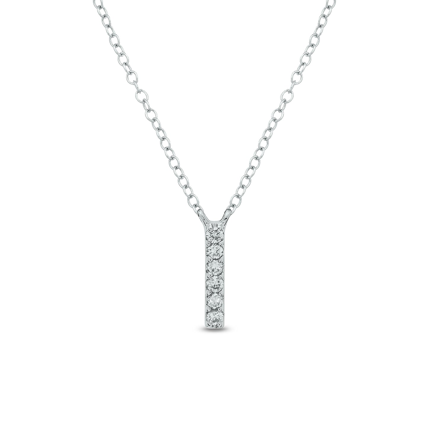 10K Gold Classic Initial Pendants