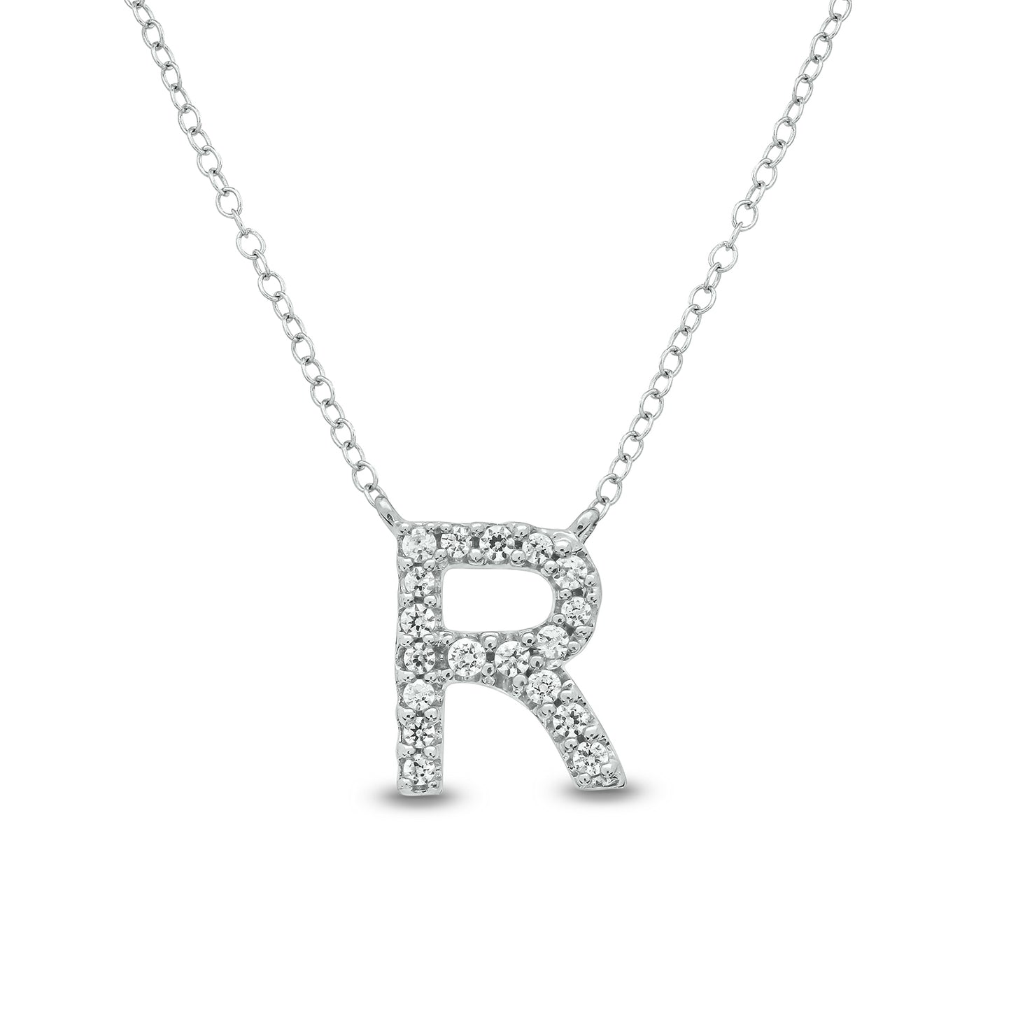 10K Gold Classic Initial Pendants