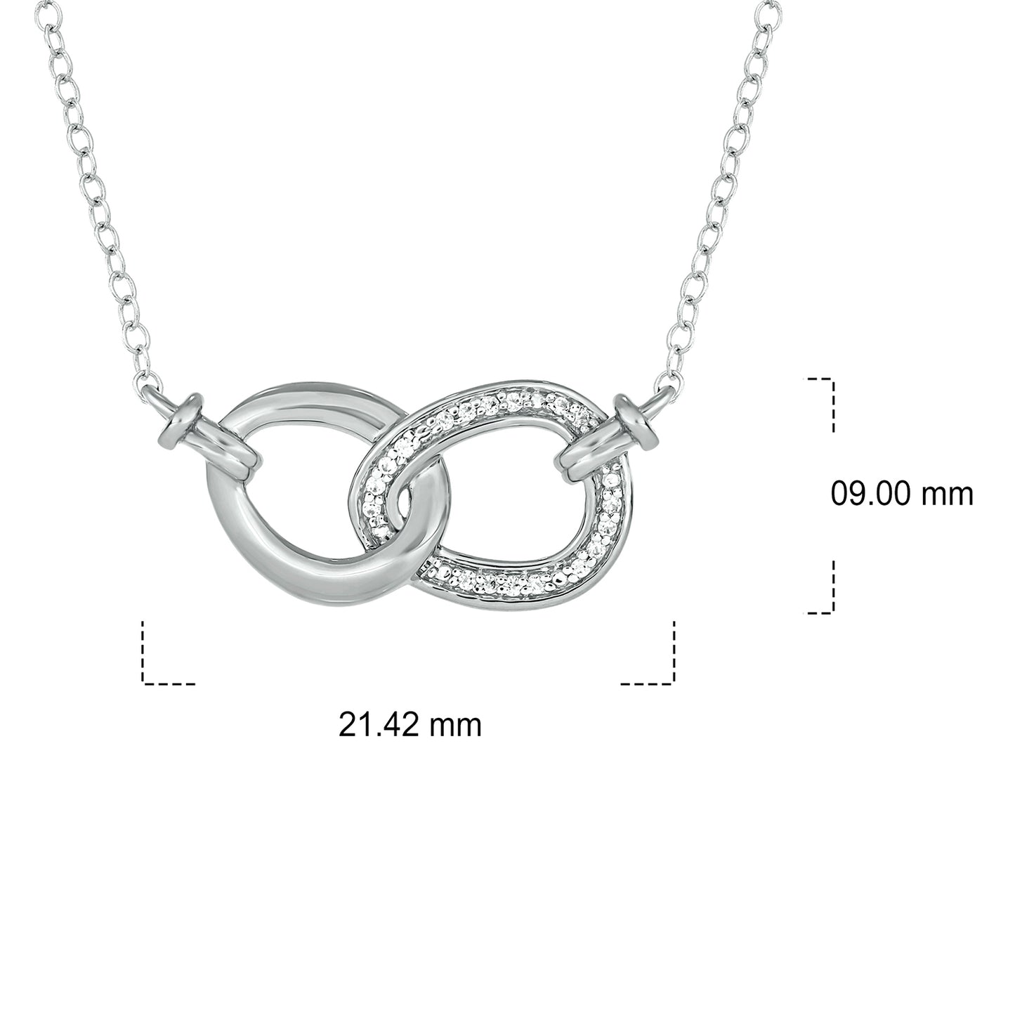 Circle Of Life Karma Pendant in 925 Sterling Silver