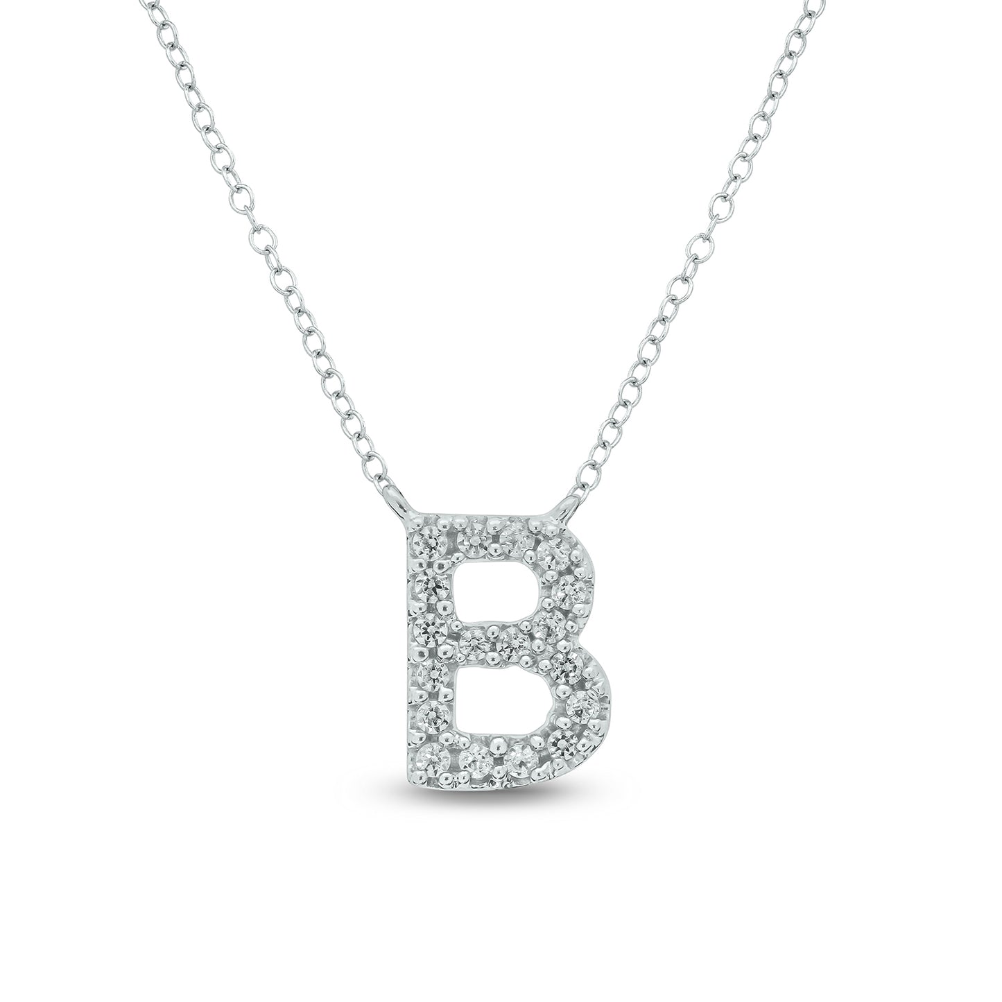 10K Gold Classic Initial Pendants