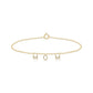 14K Gold Vermeil MOM Diamond Bracelet