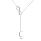 Initial Lariat Necklace - C