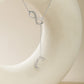 Initial Lariat Necklace - C