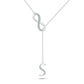 Initial Lariat Necklace - S