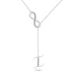 Initial Lariat Necklace - I