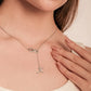 Initial Lariat Necklace - K