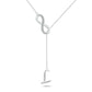 Initial Lariat Necklace - L