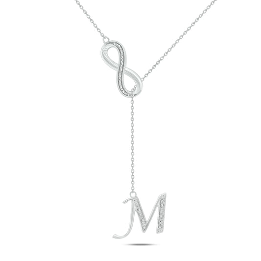 Initial Lariat Necklace - M