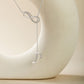 Initial Lariat Necklace - P