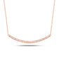 Diamond Bar Necklace
