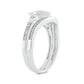 Claddagh Wedding Ring Set in 925 Sterling Silver