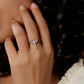 18K Gold Plated Cross Ring in 925 Sterling Silver