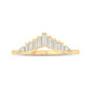 The Tiara Chevron Ring in 10K Gold