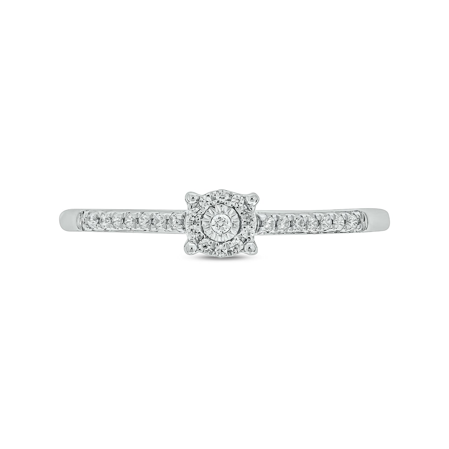 14KT Gold & Diamond Must Have Classic Everyday Promise Ring